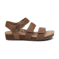Aetrex Women's Lilly Cutout Taupe