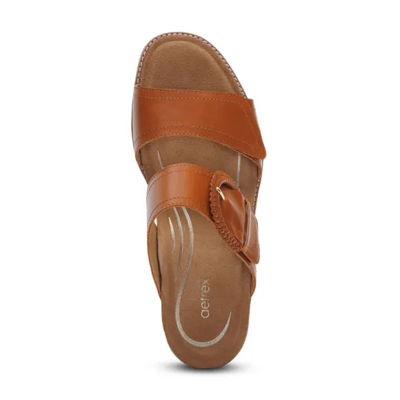 Aetrex Women's Tatiana Cognac