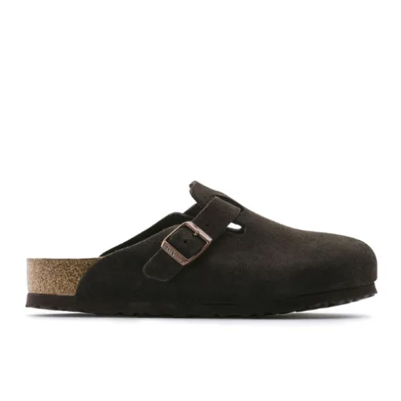Birkenstock Men's Boston Soft Footbed Mocha
