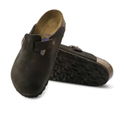 Birkenstock Men's Boston Soft Footbed Mocha