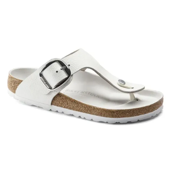 Birkenstock Women's Gizeh Big Buckle Leather White