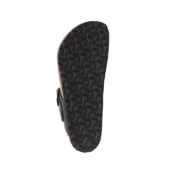 Birkenstock Women's Gizeh Big Buckle Oiled Leather Black
