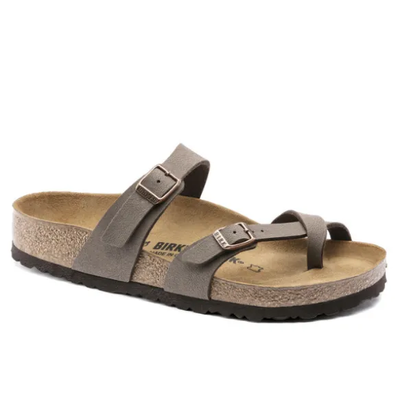 Birkenstock Women's Mayari Birkibuc Mocha