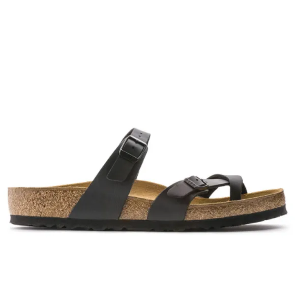 Birkenstock Women's Mayari Birko-Flor Black Leather