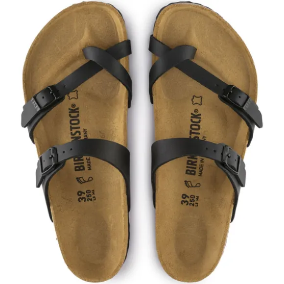 Birkenstock Women's Mayari Birko-Flor Black Leather