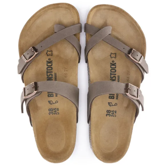 Birkenstock Women's Mayari Birkibuc Mocha