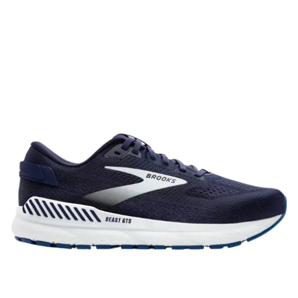 Brooks Mens Beast GTS 24 Wide Navy