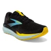 Brooks Men's Ghost 16 Black/Blue/Yellow