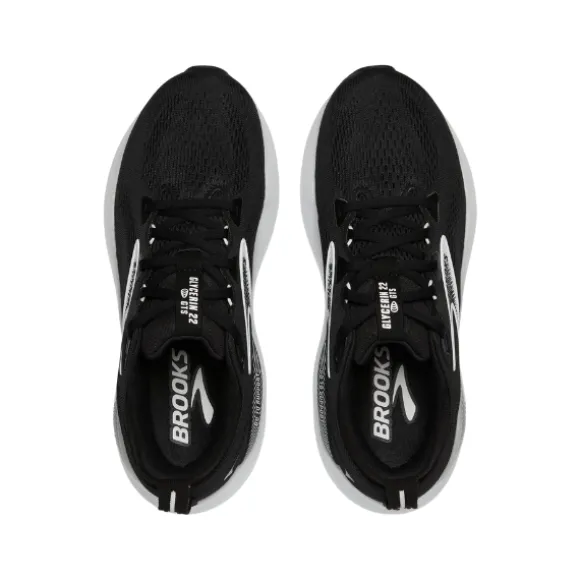 Brooks Men's Glycerin GTS 22 Wide Black/White