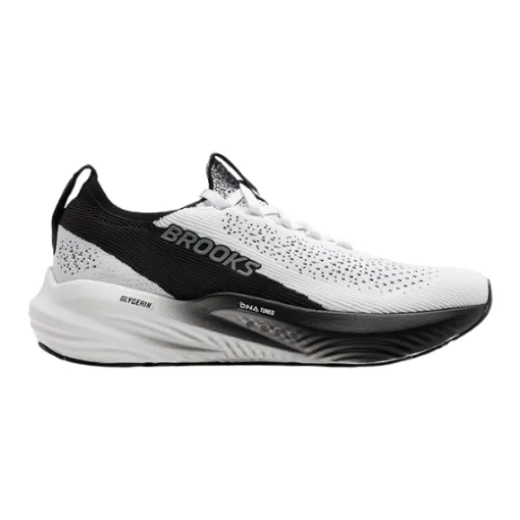 Brooks Men's Glycerin StealthFit 22 White/Black