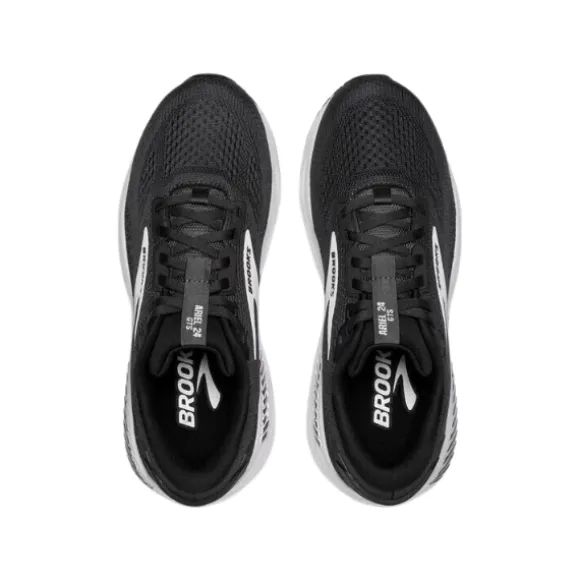 Brooks Womens Ariel GTS 24 Wide Black/White