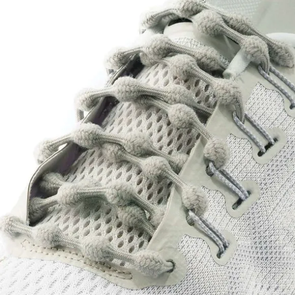 CATERPY RUN NO-TIE LACES GREY