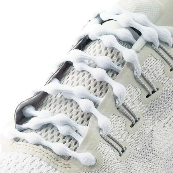 CATERPY RUN NO-TIE LACES White