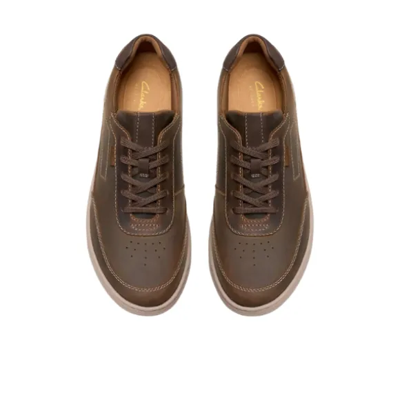 Clarks Men's Mapstone Trail Beeswax Leather Brown