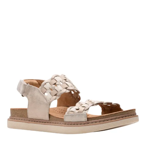 Clarks Women's Arwell Glide Wide Metallic
