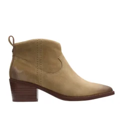 Clarks Women's Morzine Sky Dark Sand Suede