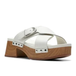Clarks Women's Sivanne Walk Offwhite