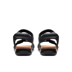 Clarks Women's Wide Kitly Ave Black Leather