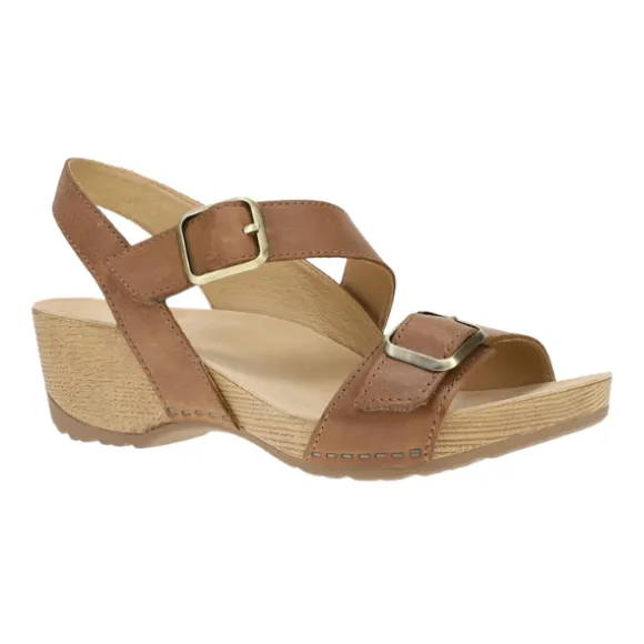 Dansko Women's Trinity Tan Burnished Nubuck