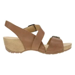 Dansko Women's Trinity Tan Burnished Nubuck