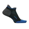 Feetures Elite Max Cushion No Show Tab Black/Blue/Gray