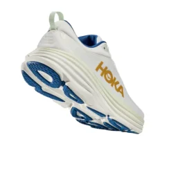 HOKA Men's Bondi 8 Medium White/Gold