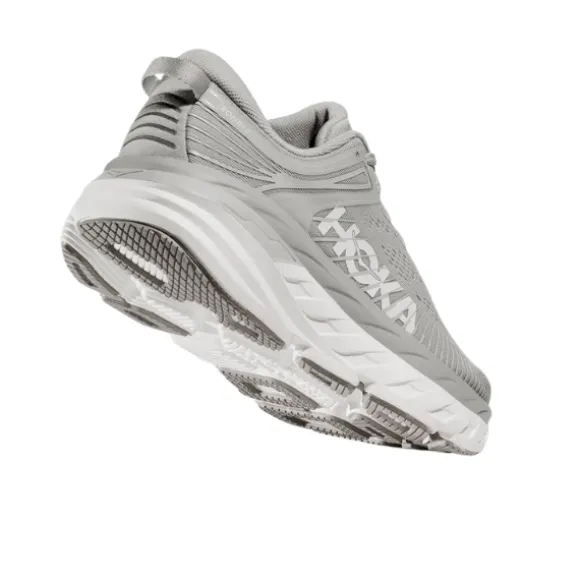 HOKA Men's Bondi 7 (Wide Width) Grey
