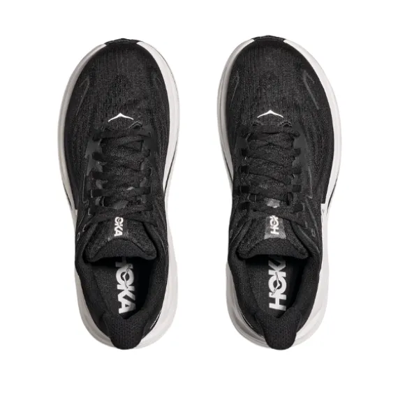 Hoka Men's Clifton 10 Wide Black/White