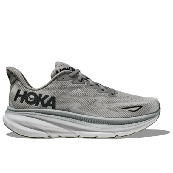 HOKA Men's Clifton 9 Wide Harbor Mist / Black