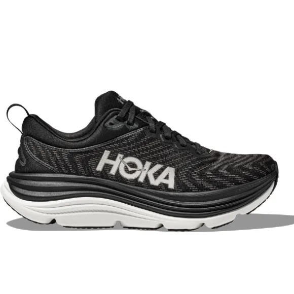 HOKA Men's Gaviota 5 Wide Black/White