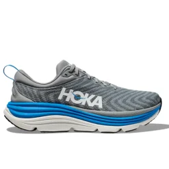 HOKA Men's Gaviota 5 Wide Limestone/Blue