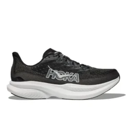 HOKA Men's Mach 6 (Wide Width) Black/White
