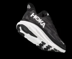 HOKA Men's (Medium Width) Clifton 9 Black / White