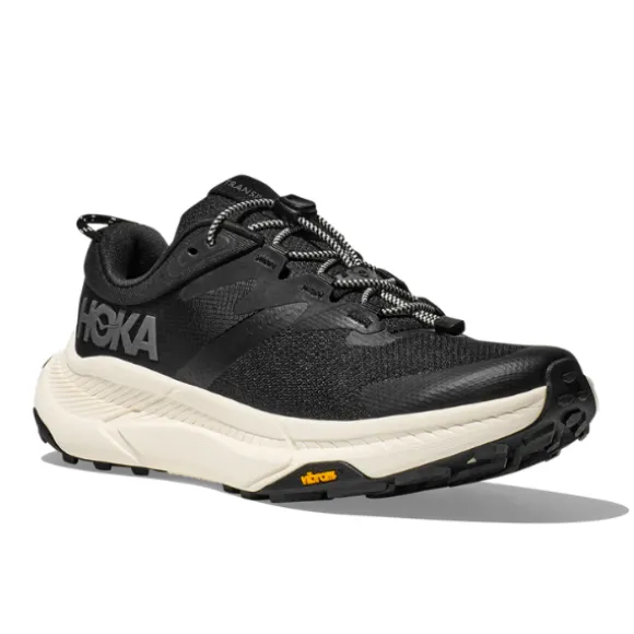 HOKA Men's Transport Wide Black/White