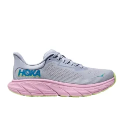 HOKA Women's Arahi 7 Wide Grey/Pink