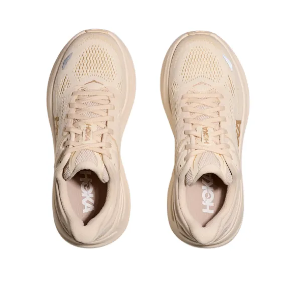 Hoka Women's Bondi 9 Wide Vanilla/Birch
