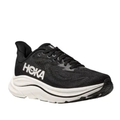 Hoka Women's Clifton 10 Wide Black/White