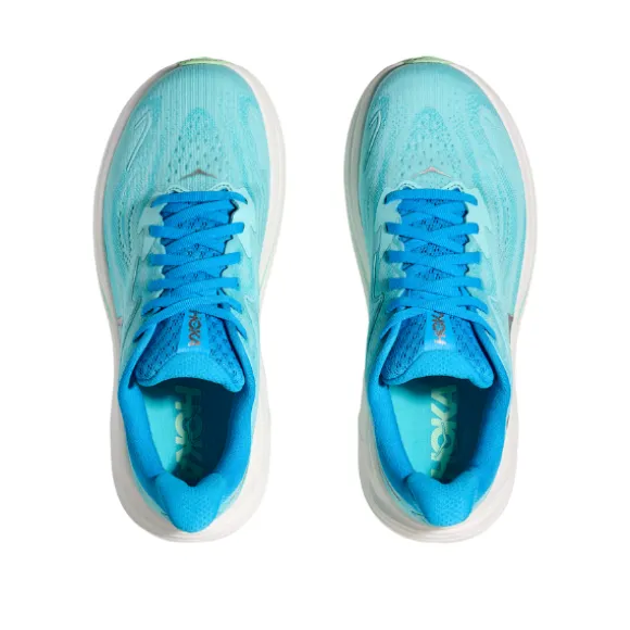 Hoka Women's Clifton 10 Wide Blue/White