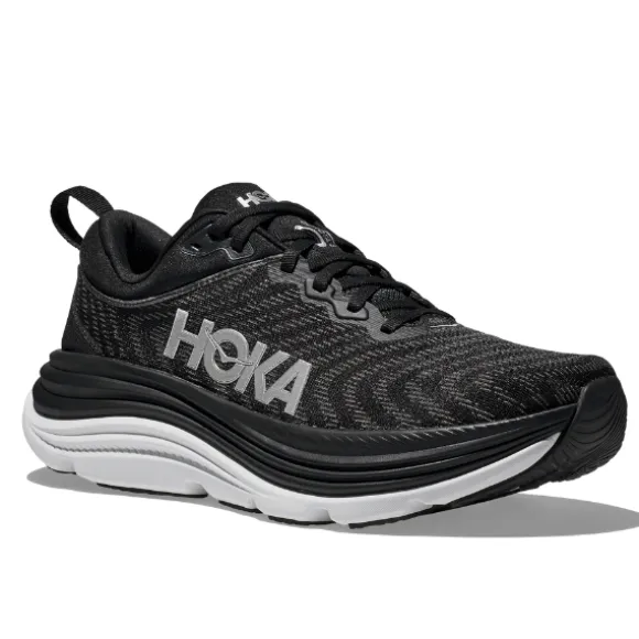 HOKA Women's Gaviota 5 Wide Black/White
