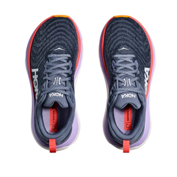 HOKA Women's Gaviota 5 Wide Anchor/Grapefruit