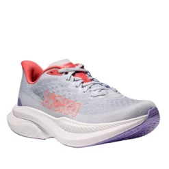 HOKA Women's Mach 6 Wide Grey/Orange