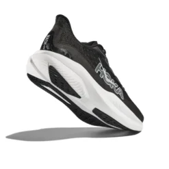 HOKA Women's Mach 6 (Wide Width) Black/White