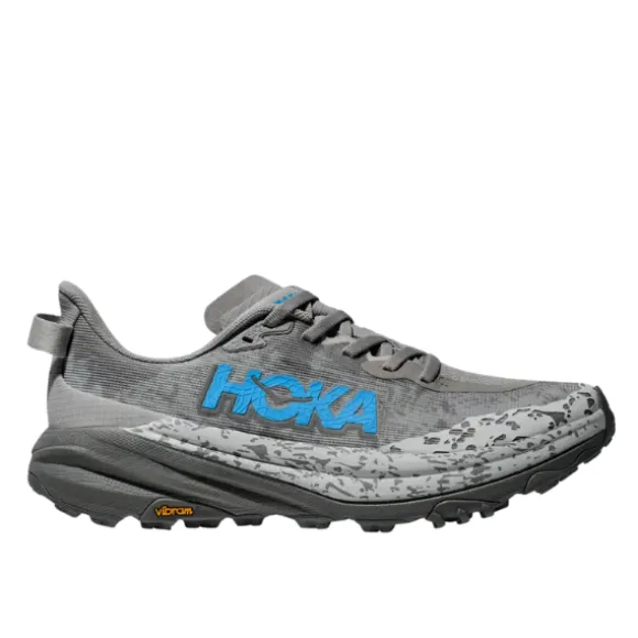 HOKA Women's Speedgoat 6 Stellar Grey/Asteroid Wide