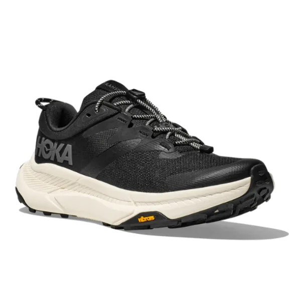 HOKA Women's Transport (Wide Width) Black/White