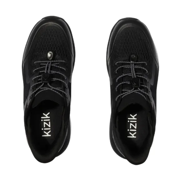 Kizik Men's London Black Wide
