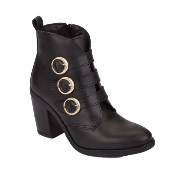 Nassima Women's Tours 005 Black Leather