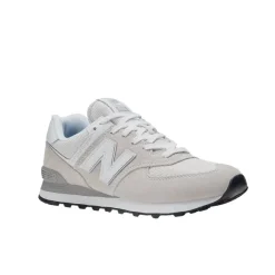 New Balance Men's 574 White/Grey