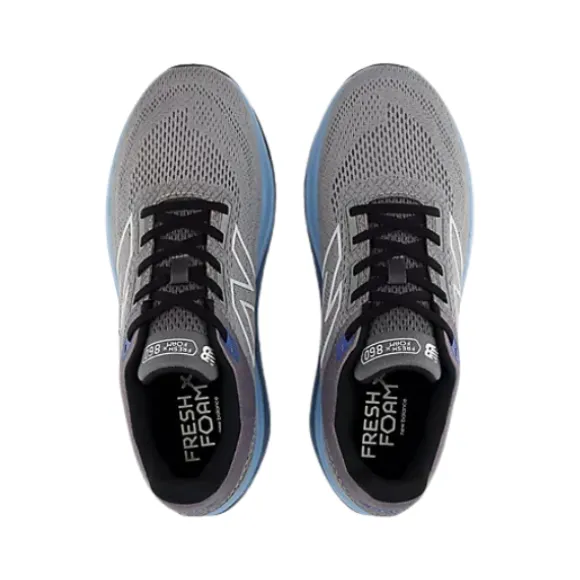 New Balance Men's Fresh Foam 860v14 Wide Grey/Blue M860F14