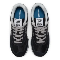 New Balance Unisex 574 Black with White
