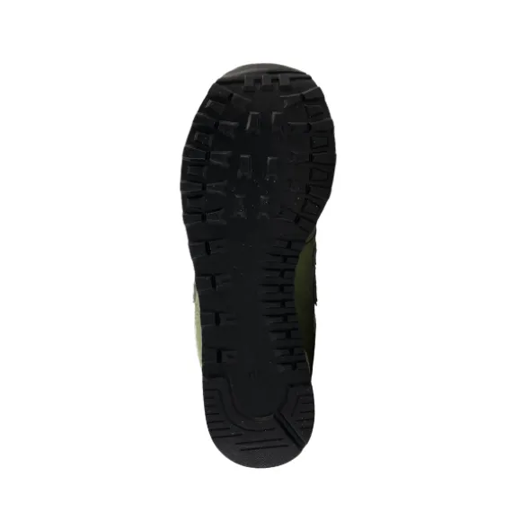 New Balance Unisex's 574 New Green/White
